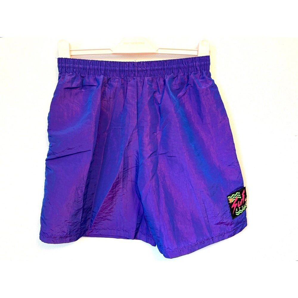 1980s Surf Style Neon Shorts